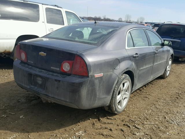 1G1ZB5E14BF127097 - 2011 CHEVROLET MALIBU LS ნაცრისფერი ფოტო 4