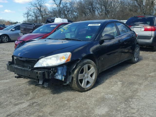 1G2ZG58B974188692 - 2007 PONTIAC G6 BASE BLACK photo 2