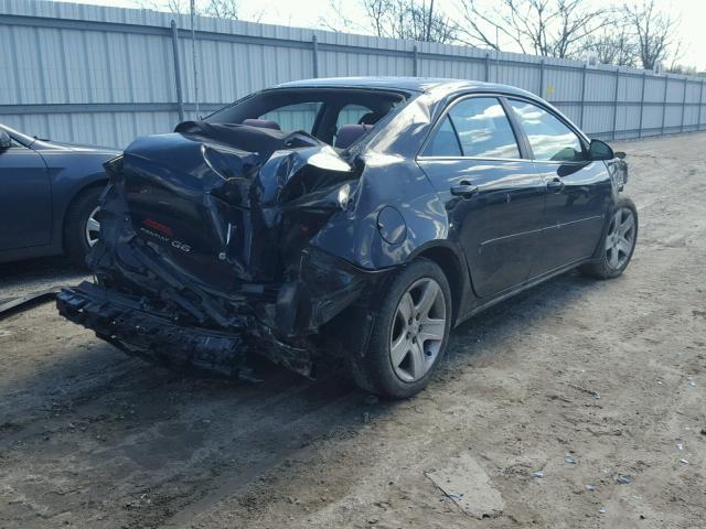 1G2ZG58B974188692 - 2007 PONTIAC G6 BASE BLACK photo 4