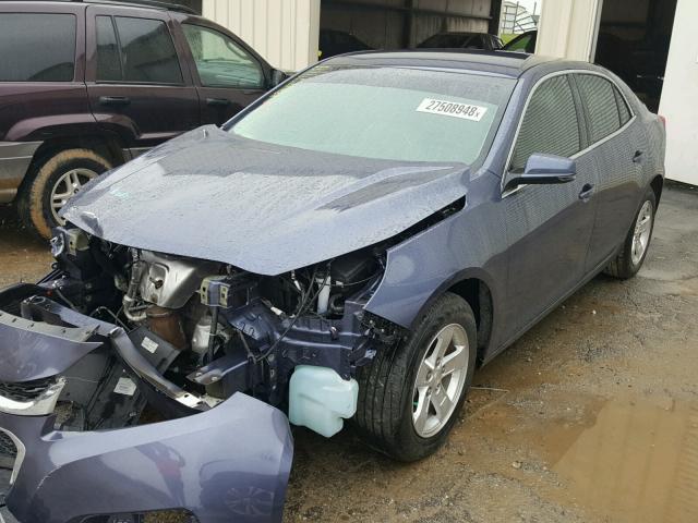 1G11C5SL2FF132482 - 2015 CHEVROLET MALIBU 1LT 蓝色 照片 2
