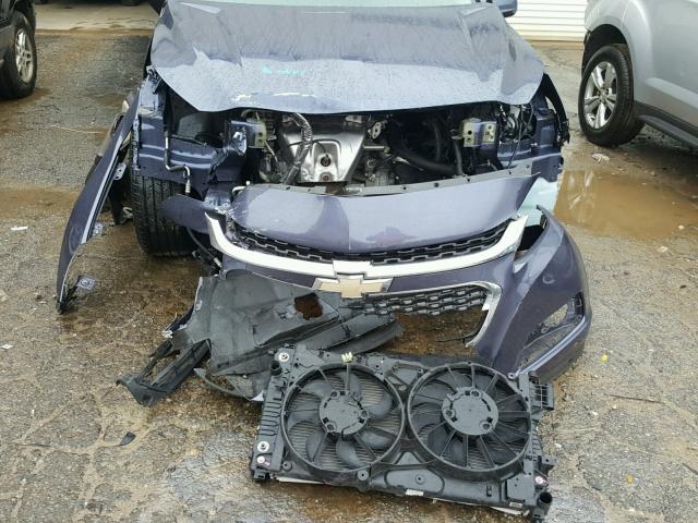 1G11C5SL2FF132482 - 2015 CHEVROLET MALIBU 1LT 蓝色 照片 9