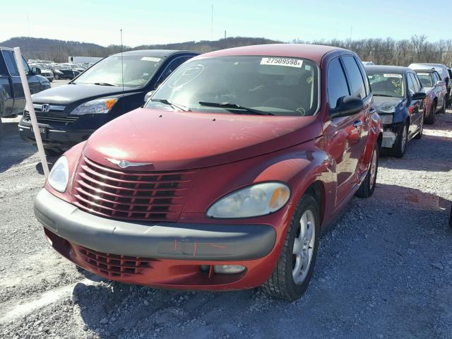 3C4FY58B12T295394 - 2002 CHRYSLER PT CRUISER MAROON photo 2