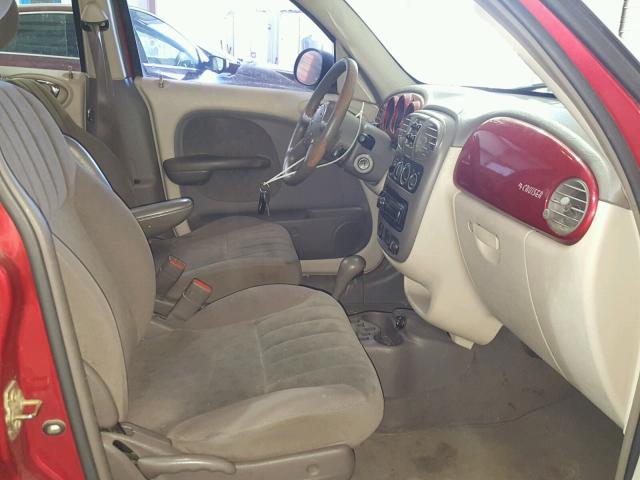 3C4FY58B12T295394 - 2002 CHRYSLER PT CRUISER MAROON photo 5