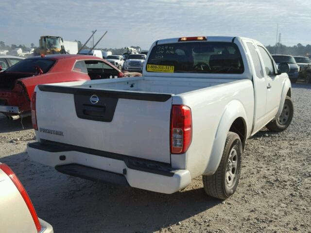 1N6BD0CT6HN760562 - 2017 NISSAN FRONTIER S WHITE photo 4