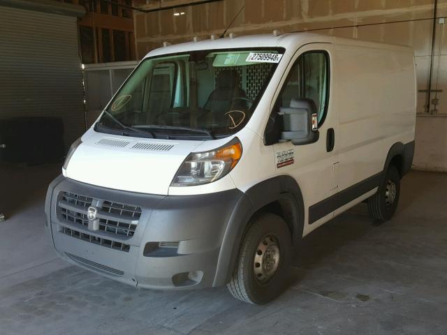 3C6TRVNG1GE129105 - 2016 RAM PROMASTER WHITE photo 2