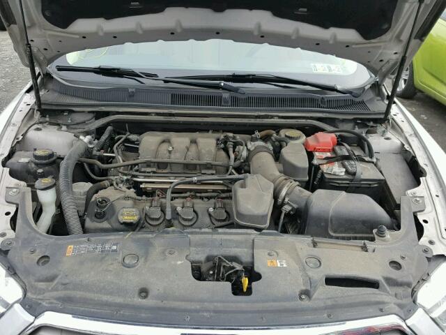 1FAHP2E87DG184476 - 2013 FORD TAURUS SEL SILVER photo 7