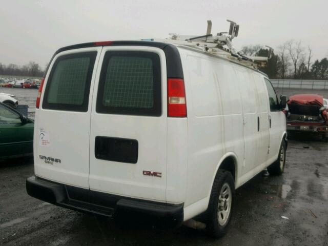 1GTFG15X591167267 - 2009 GMC SAVANA G15 WHITE photo 4