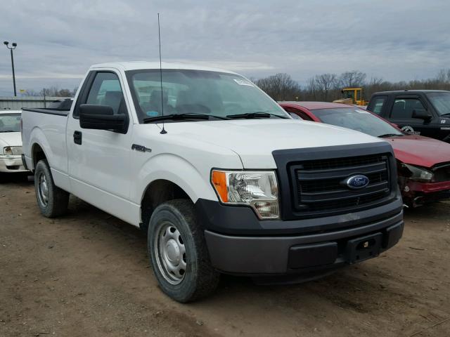 1FTMF1CM7DFD39457 - 2013 FORD F150 WHITE photo 1