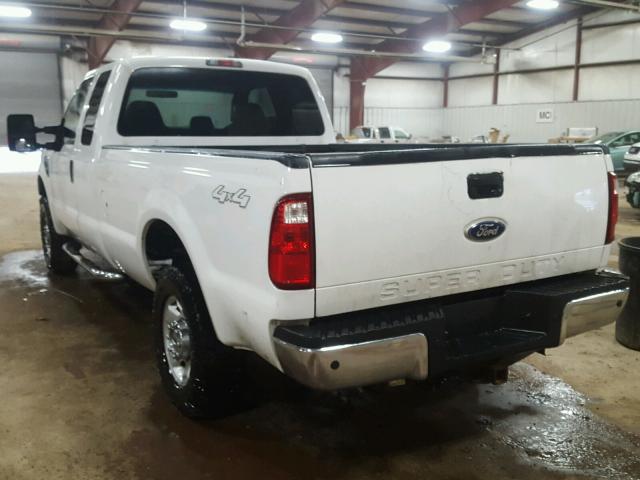 1FTSX2BRXAEA82819 - 2010 FORD F250 SUPER WHITE photo 3