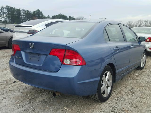 2HGFA16978H518585 - 2008 HONDA CIVIC EXL Mavi foto 4