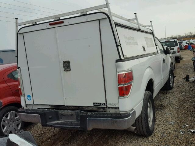 1FTMF1EM7DKE29289 - 2013 FORD F150 WHITE photo 4