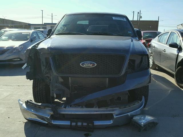 1FTPW12505KC59255 - 2005 FORD F150 SUPER BLUE photo 9