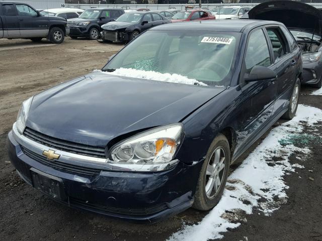 1G1ZT628X5F248211 - 2005 CHEVROLET MALIBU MAX 蓝色 照片 2