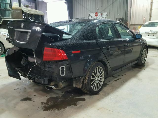 19UUA66256A021425 - 2006 ACURA 3.2TL BLACK photo 4