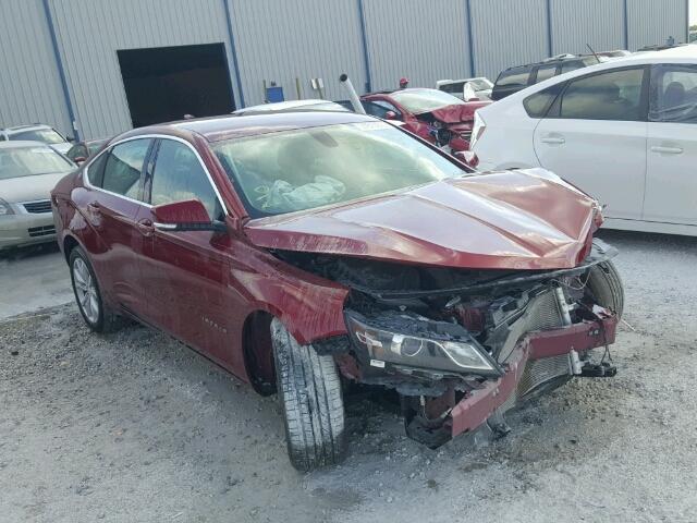 2G1115S33G9118414 - 2016 CHEVROLET IMPALA LT RED photo 1