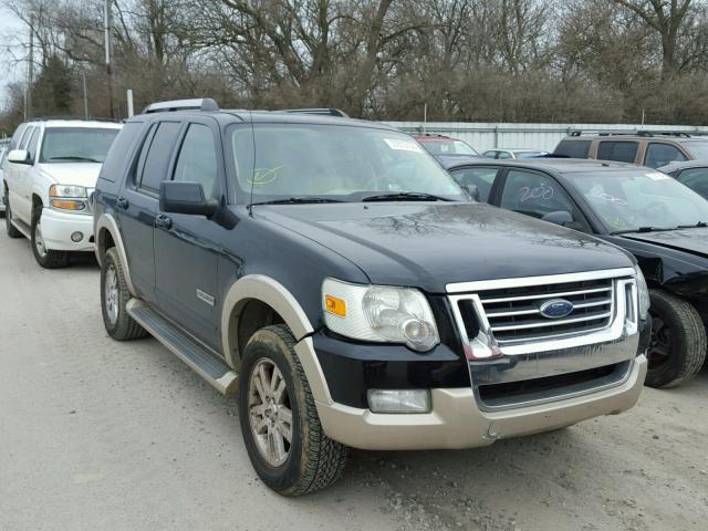 1FMEU74E17UA64748 - 2007 FORD EXPLORER E BLACK photo 1