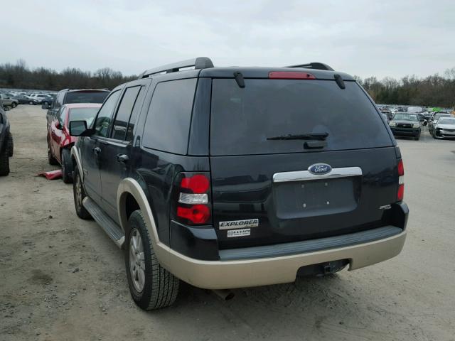 1FMEU74E17UA64748 - 2007 FORD EXPLORER E BLACK photo 3