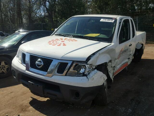 1N6BD0CT5DN754861 - 2013 NISSAN FRONTIER S WHITE photo 2
