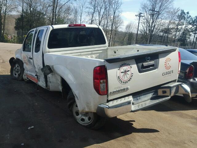 1N6BD0CT5DN754861 - 2013 NISSAN FRONTIER S WHITE photo 3