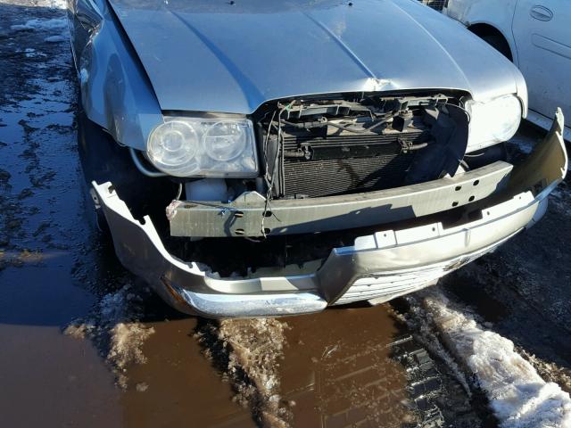 2C3KA63H86H243087 - 2006 CHRYSLER 300C SILVER photo 9