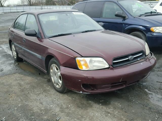 4S3BE6359Y6217866 - 2000 SUBARU LEGACY L MAROON photo 1