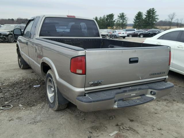 1GCCS19W618111451 - 2001 CHEVROLET S TRUCK S1 BEIGE photo 3