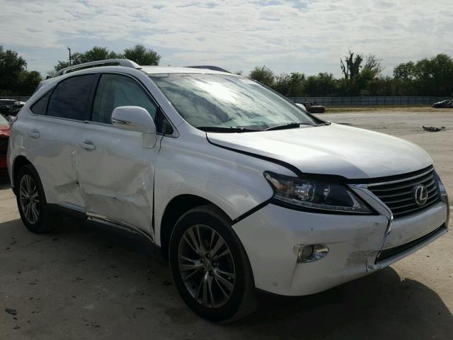 JTJZK1BA1D2006698 - 2013 LEXUS RX 350 WHITE photo 1