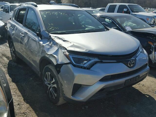 2T3BFREV2HW564854 - 2017 TOYOTA RAV4 LE SILVER photo 1