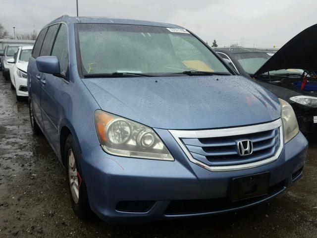 5FNRL38728B035671 - 2008 HONDA ODYSSEY EX BLUE photo 1