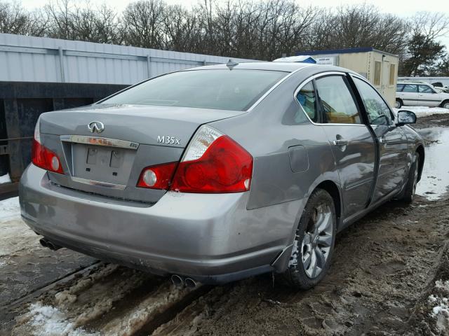 JNKAY01F16M265655 - 2006 INFINITI M35 BASE GRAY photo 4