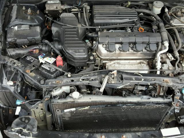 1HGEM22945L009843 - 2005 HONDA CIVIC EX შავი ფოტო 7
