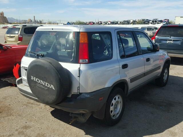 JHLRD1844YC045707 - 2000 HONDA CR-V LX SILVER photo 4