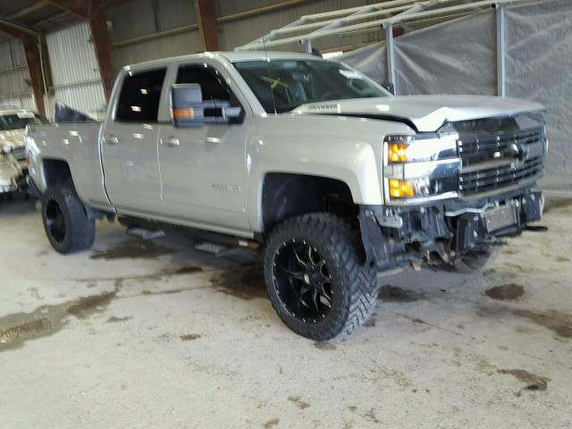 1GC1KVE85FF578434 - 2015 CHEVROLET SILVERADO SILVER photo 1