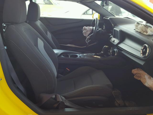 1G1FB3DS4G0185111 - 2016 CHEVROLET CAMARO LT YELLOW photo 5