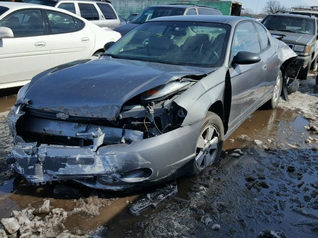 2G1WJ15K779416126 - 2007 CHEVROLET MONTE CARL GRAY photo 2