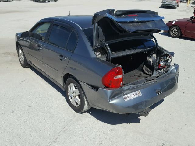 1G1ZT54835F130539 - 2005 CHEVROLET MALIBU LS BLUE photo 3