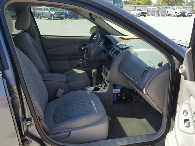 1G1ZT54835F130539 - 2005 CHEVROLET MALIBU LS BLUE photo 5