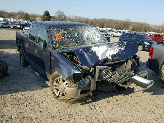 1FTPW14525FB05846 - 2005 FORD F150 SUPER BLUE photo 1