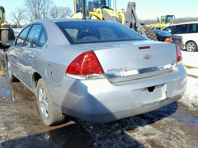 2G1WT58K469437043 - 2006 CHEVROLET IMPALA LT SILVER photo 3