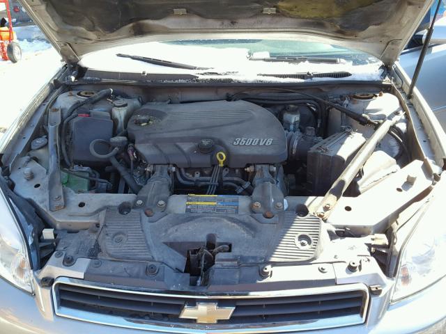 2G1WT58K469437043 - 2006 CHEVROLET IMPALA LT SILVER photo 7