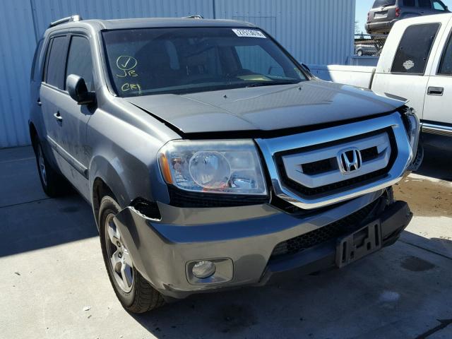 5FNYF48529B002940 - 2009 HONDA PILOT EXL GRAY photo 1