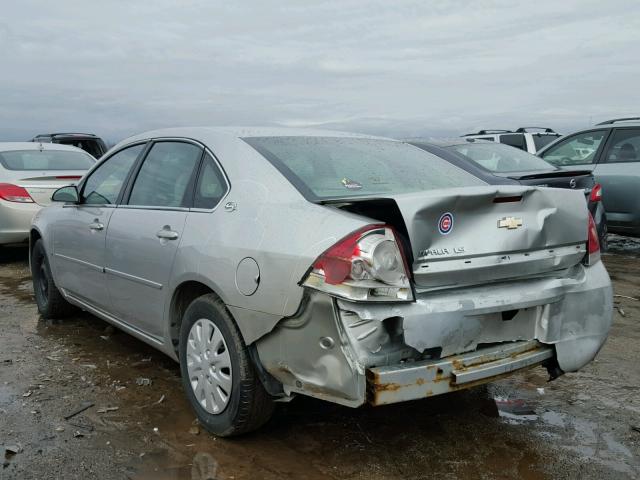 2G1WB55K269267286 - 2006 CHEVROLET IMPALA LS SILVER photo 3