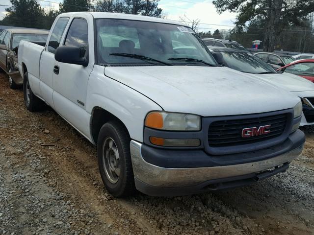 1GTEC19V5YZ346327 - 2000 GMC NEW SIERRA WHITE photo 1