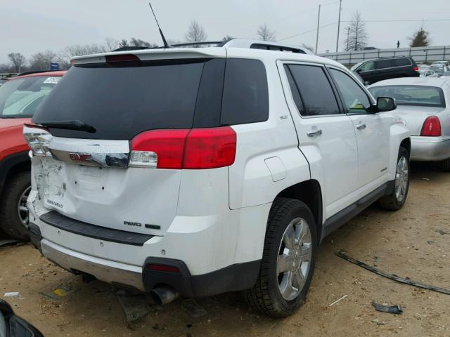 2CTFLXE58B6292428 - 2011 GMC TERRAIN SL WHITE photo 4