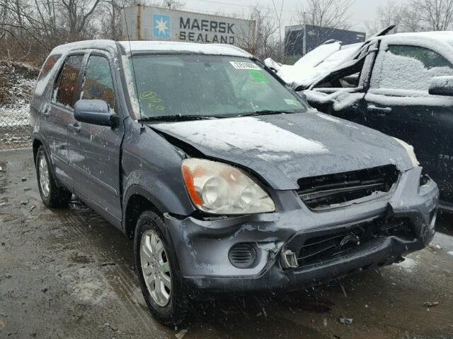 SHSRD78986U434743 - 2006 HONDA CR-V SE GREEN photo 1