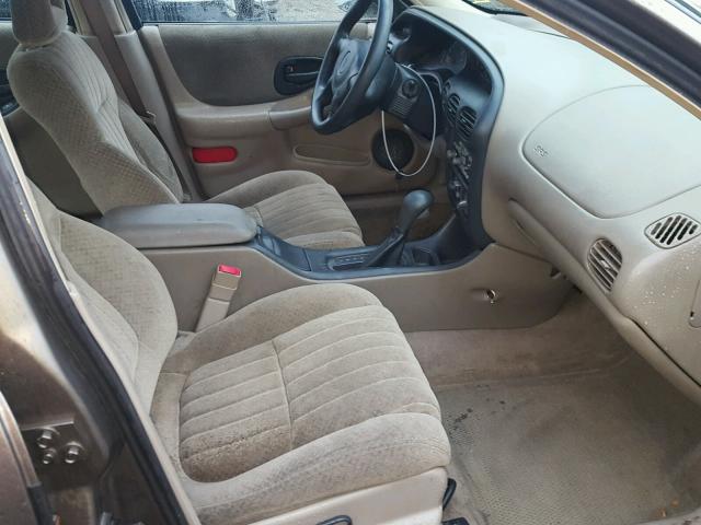 1G2WK52J41F105960 - 2001 PONTIAC GRAND PRIX Qəhvəyi foto 5