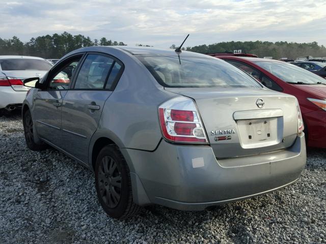 3N1AB61E58L759708 - 2008 NISSAN SENTRA 2.0 GRAY photo 3