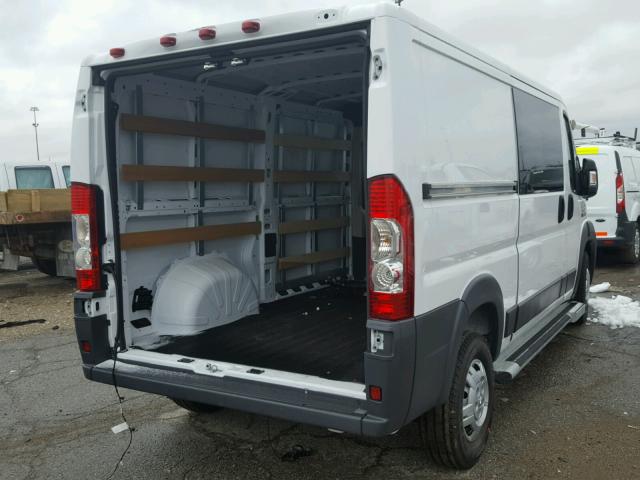 3C6TRVAG7HE524073 - 2017 DODGE PROMASTER WHITE photo 4