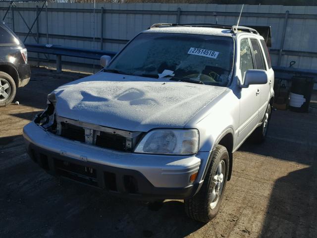 JHLRD18731C033855 - 2001 HONDA CR-V SE SILVER photo 2