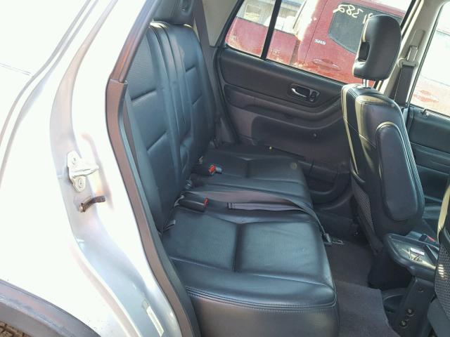 JHLRD18731C033855 - 2001 HONDA CR-V SE SILVER photo 6